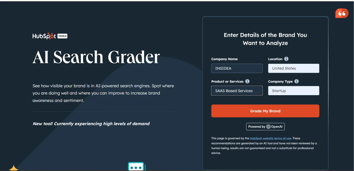 Enter Your Website URL