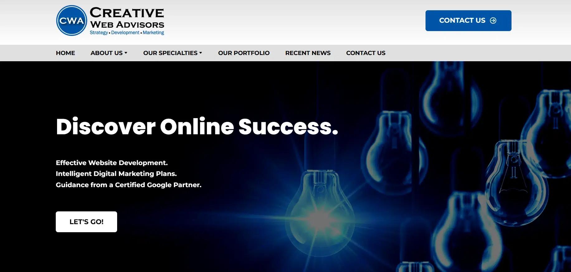 CREATIVE WEB ADVISORS