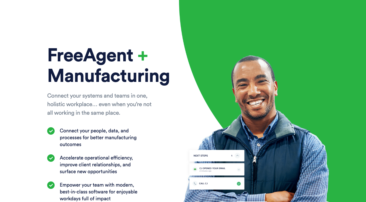 Free Agent Manufacturing