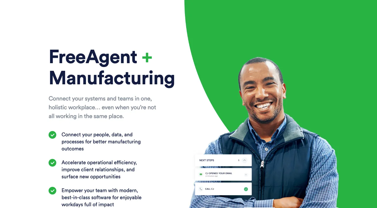 Free Agent Manufacturing
