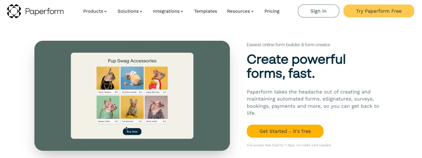 Paperform