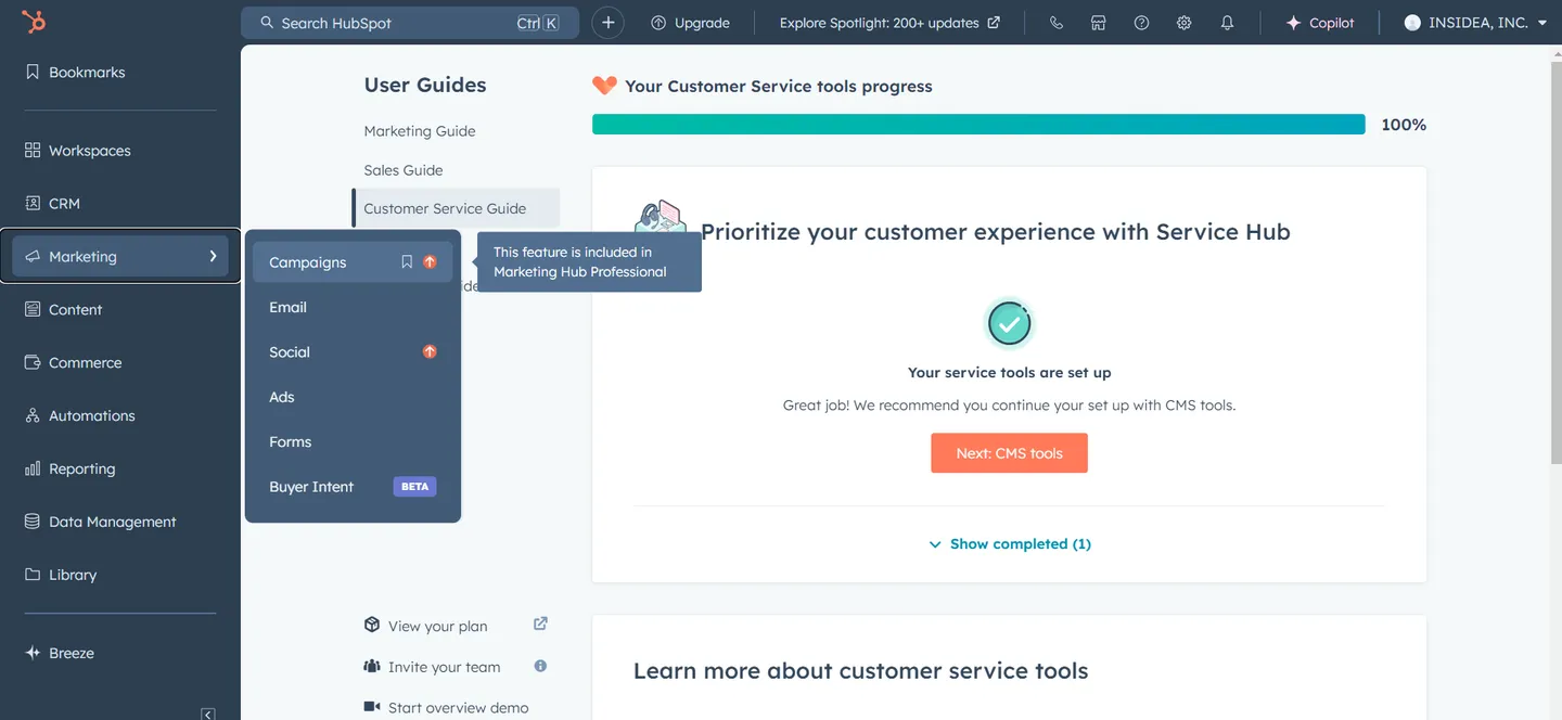 Hubspot Marketing Tools