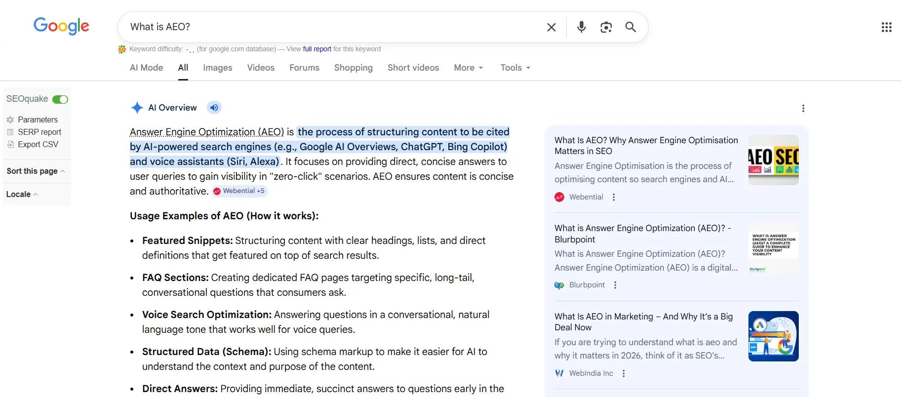 How AEO Shapes Content for AI