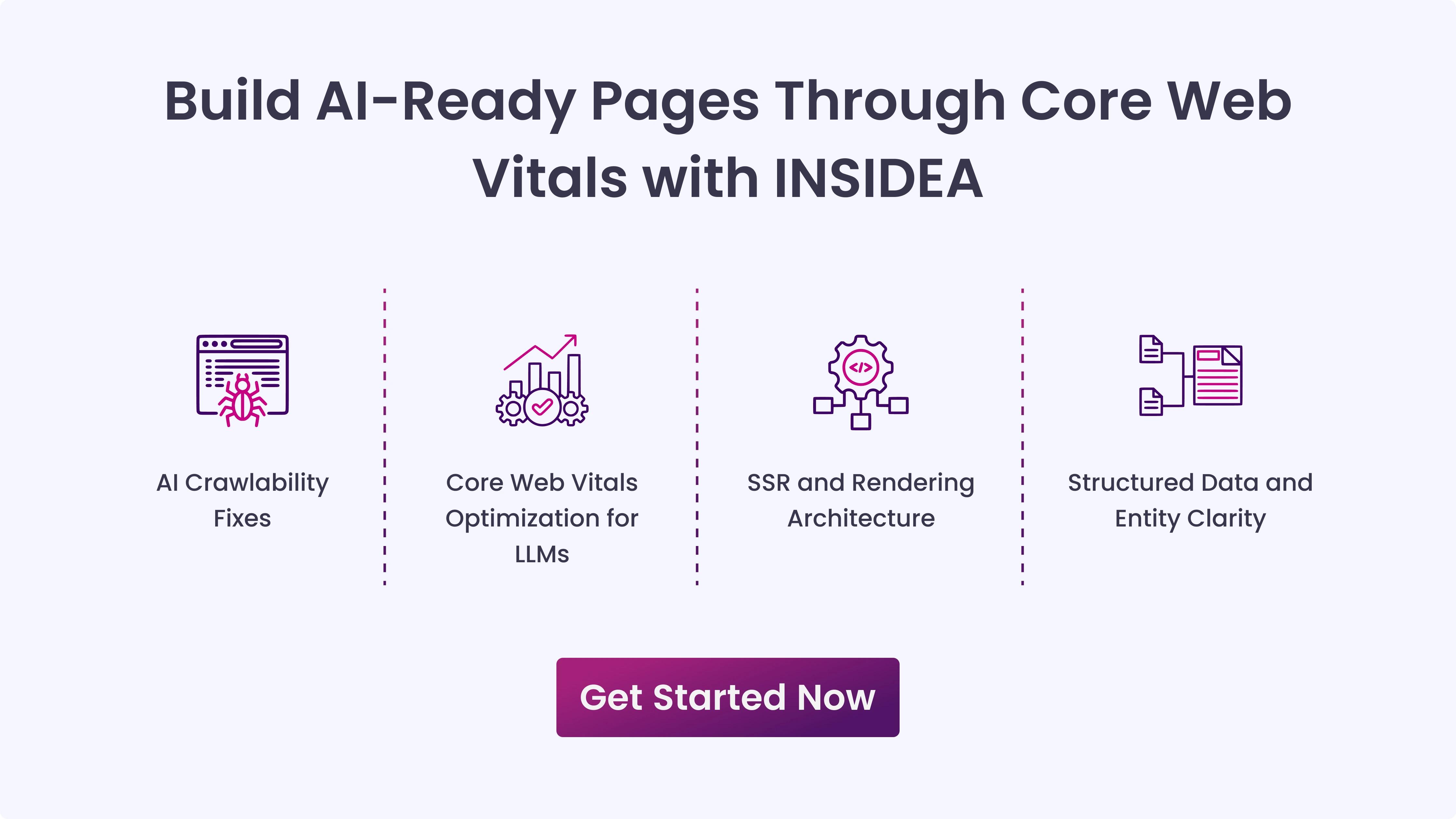 Build AI-Ready Pages Through Core Web Vitals with INSIDEA