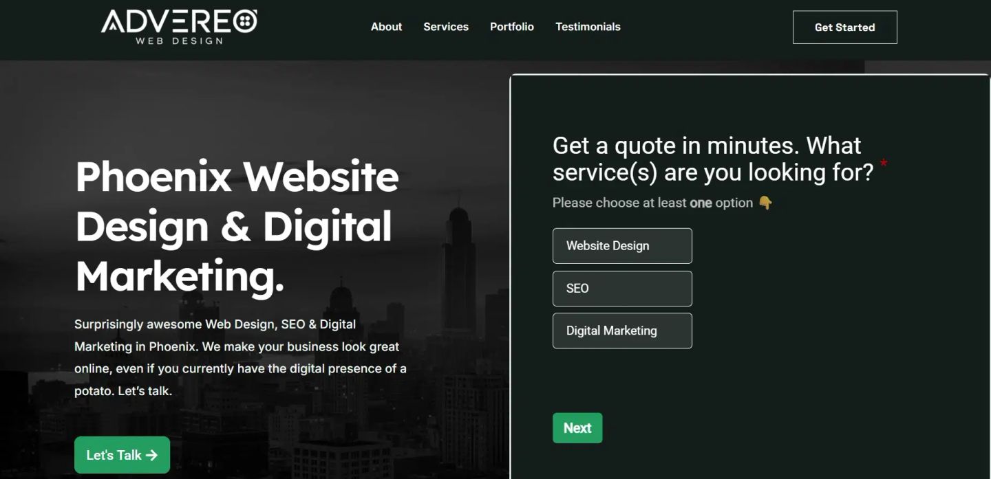Advereo Web Design & SEO Phoenix