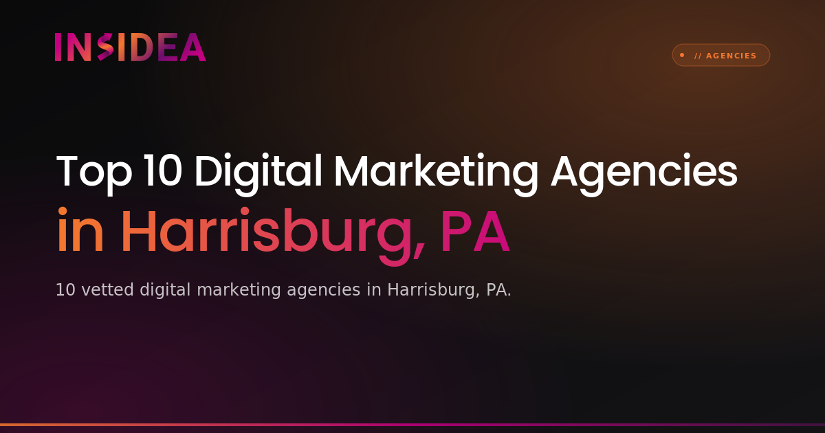 Top 10 Digital Marketing Agencies in Harrisburg, PA