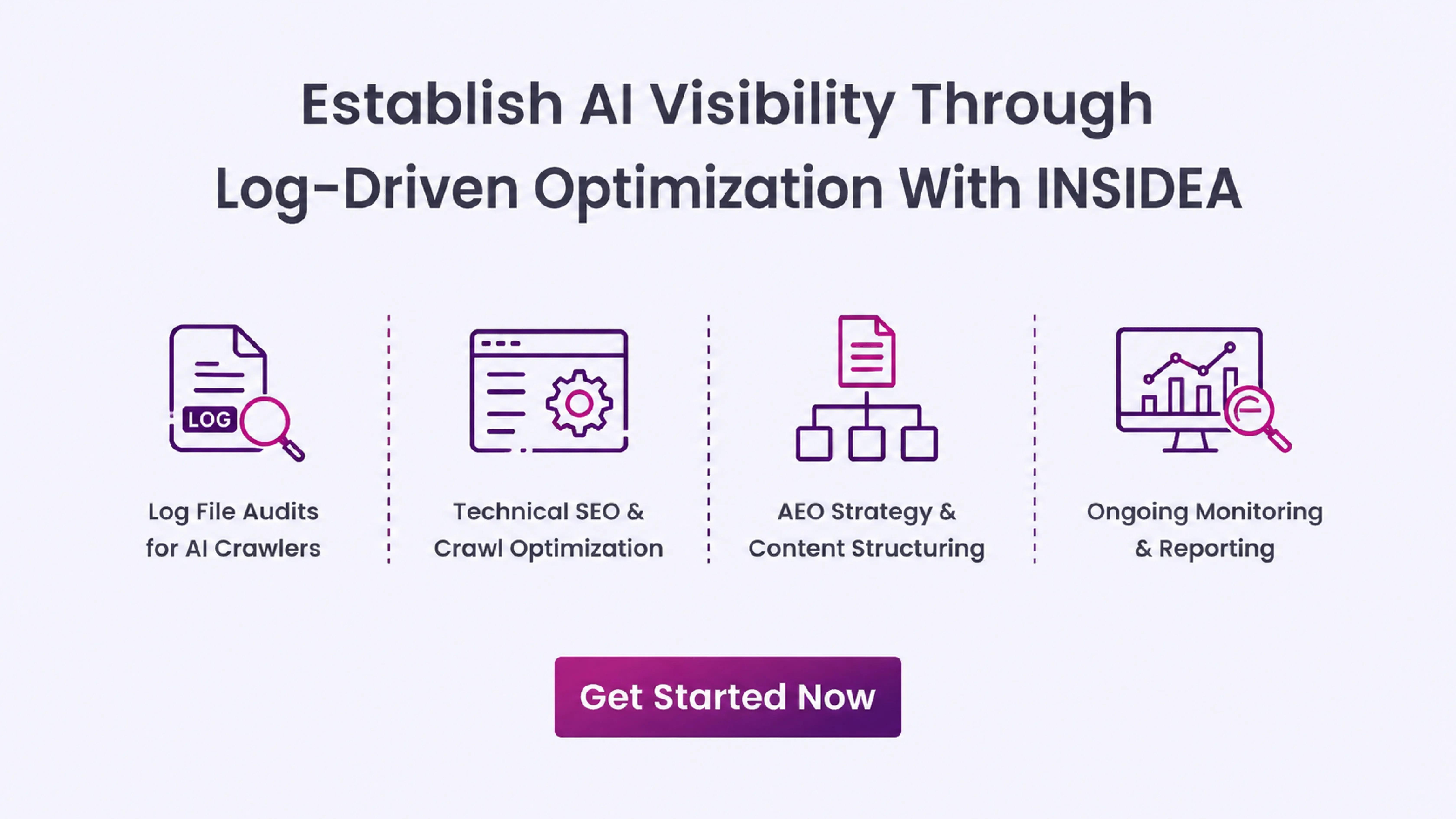 Establish AI Visibility Through Log-Driven Optimization With INSIDEA