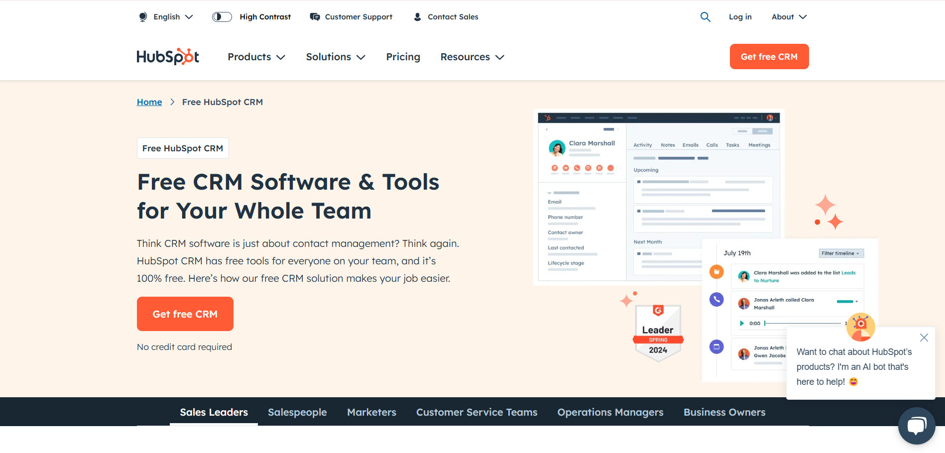 HubSpot CRM