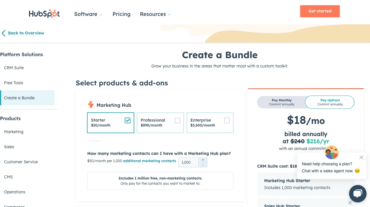 HubSpot Pricing
