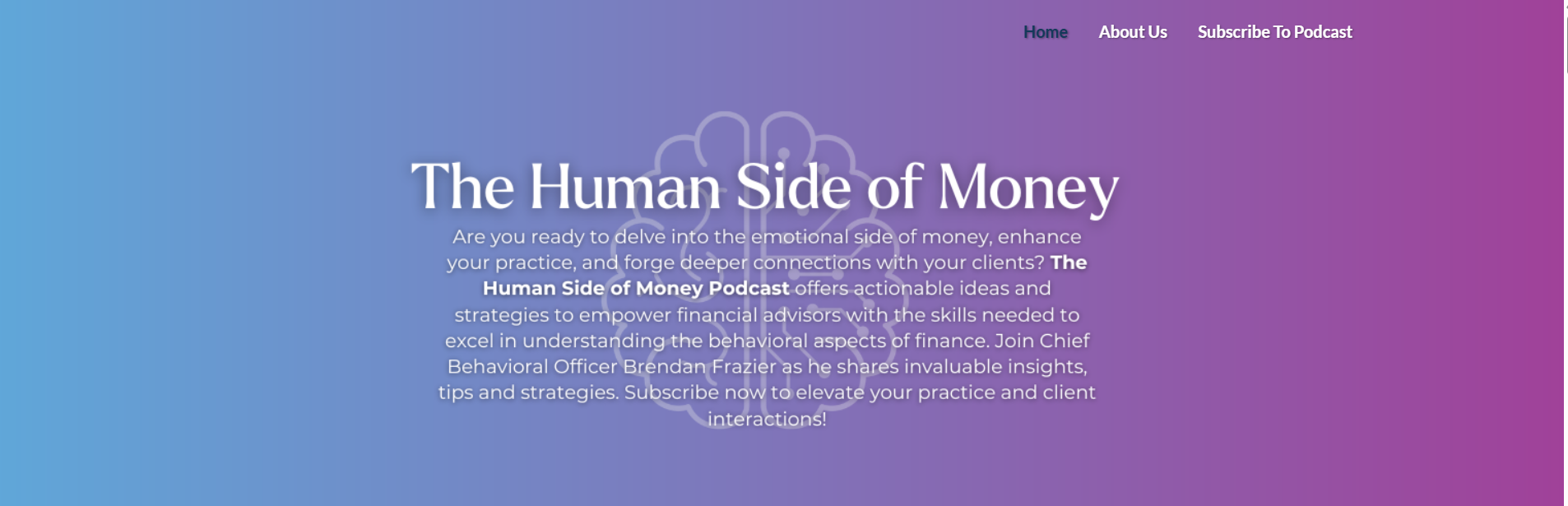 The Human Side of Money Podcast