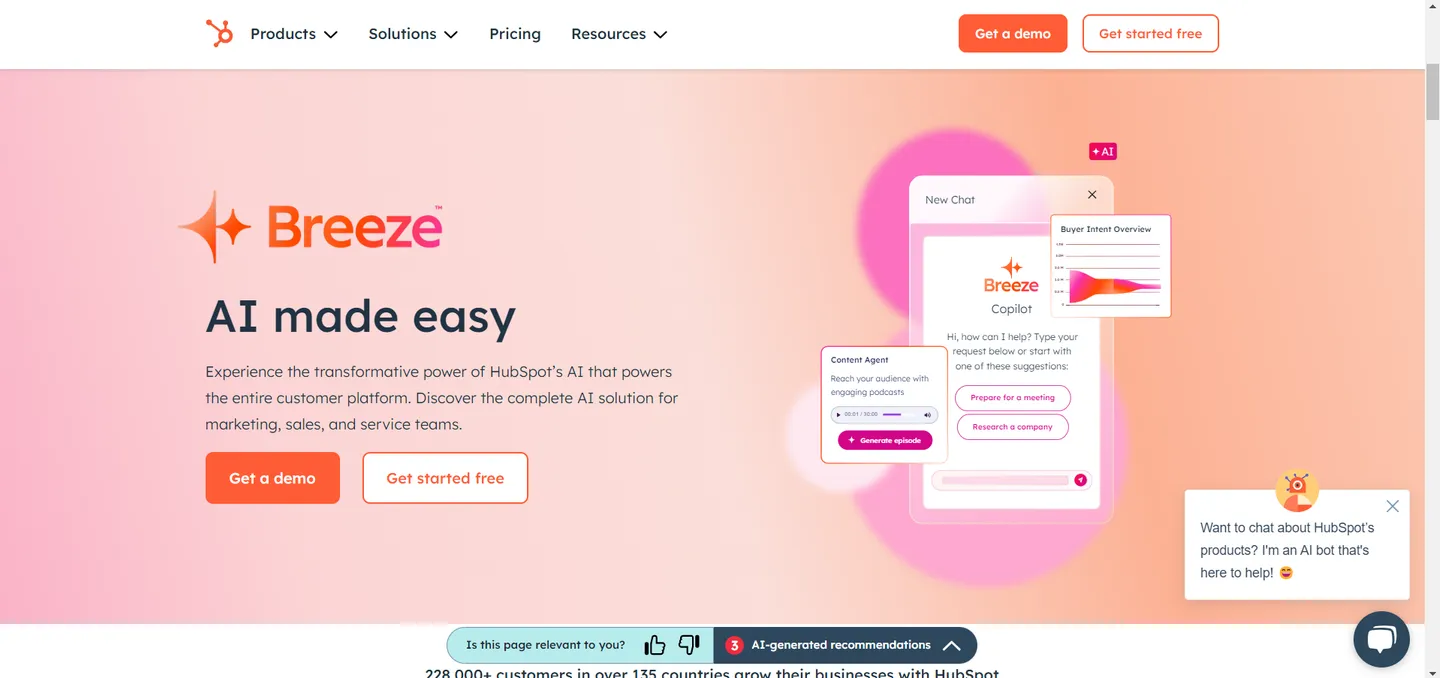 HubSpot AI and Automation