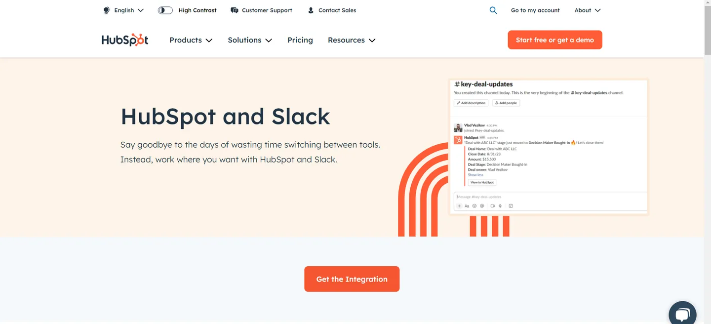Steps to Integrate HubSpot with Slack