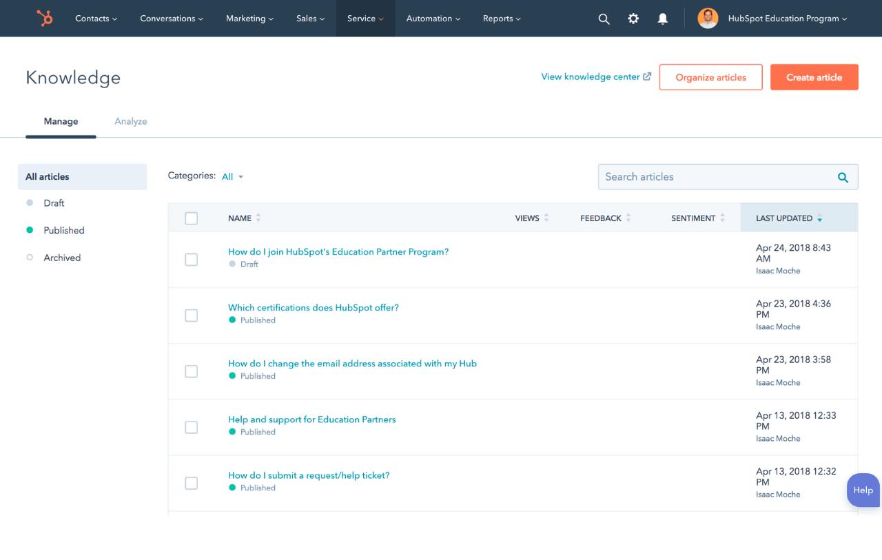 Organize Your Knowledge Base