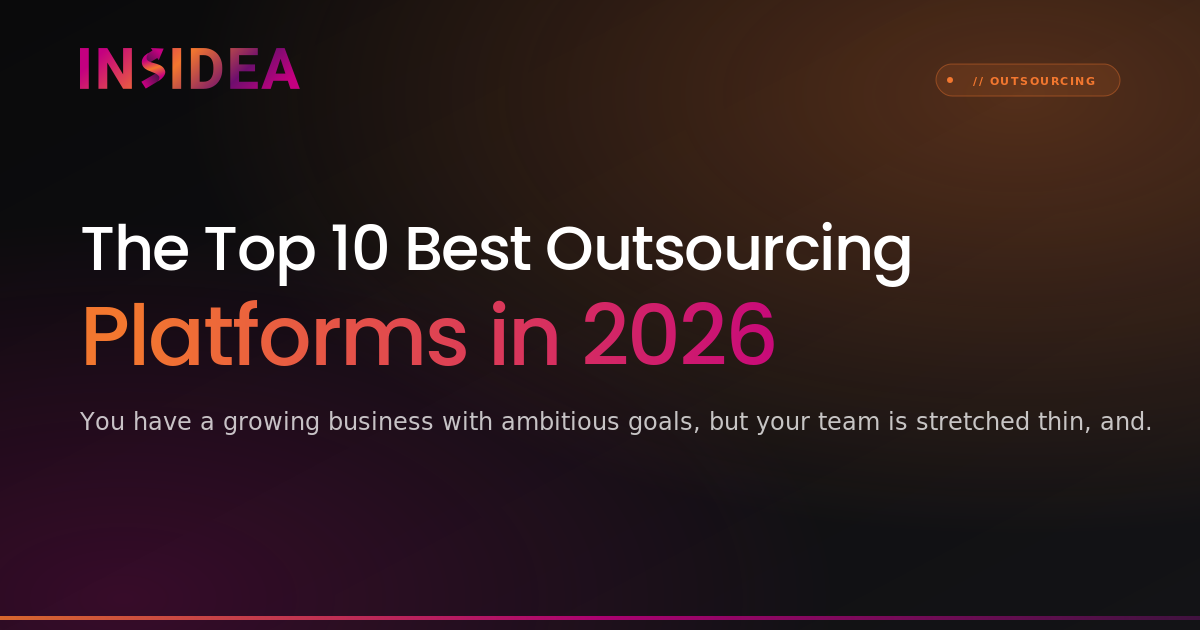 The Top 10 Best Outsourcing Platforms in 2026 | INSIDEA