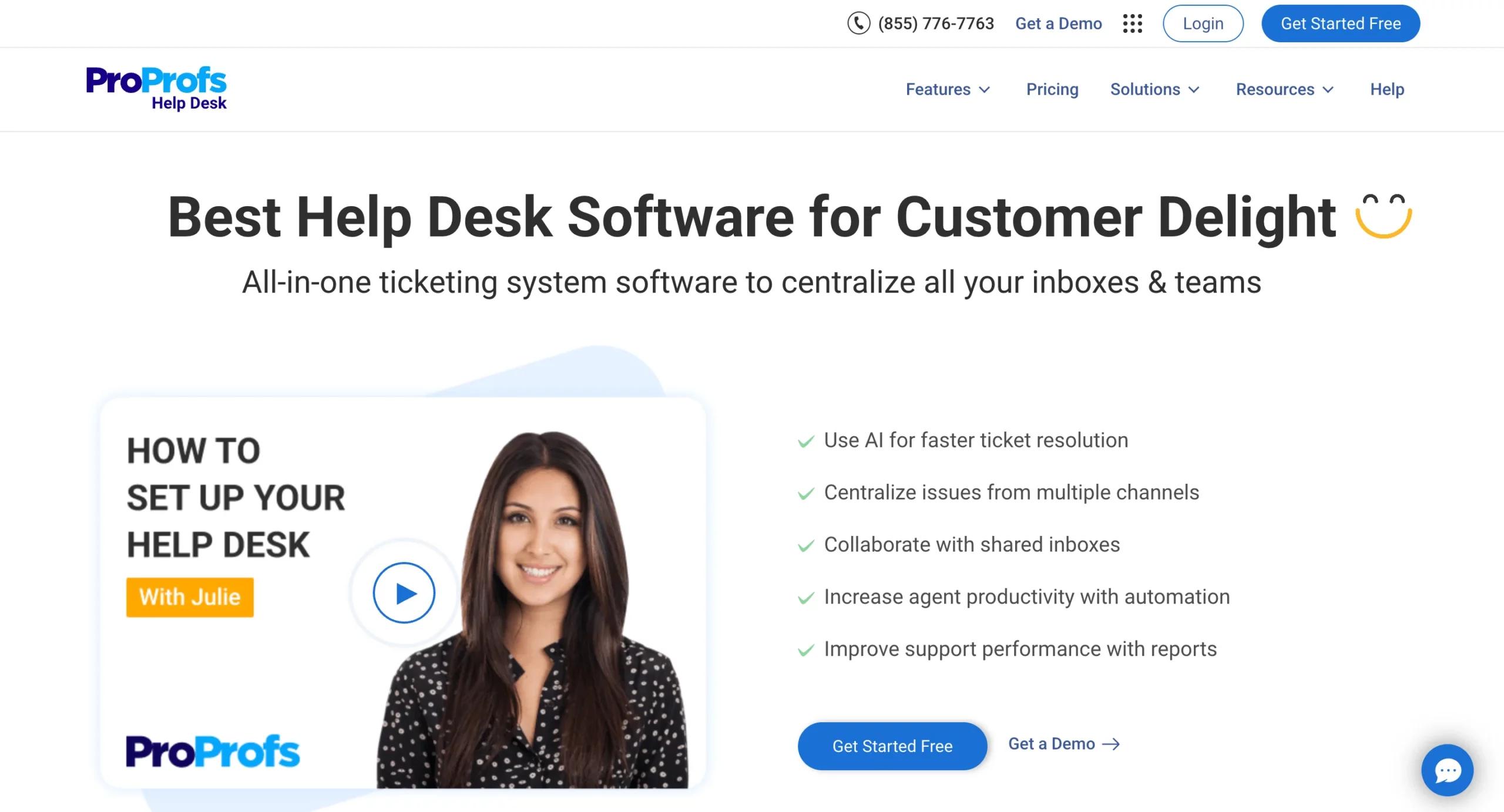 9. ProProfs Help Desk – Simple, AI-Powered & Startup-Friendly