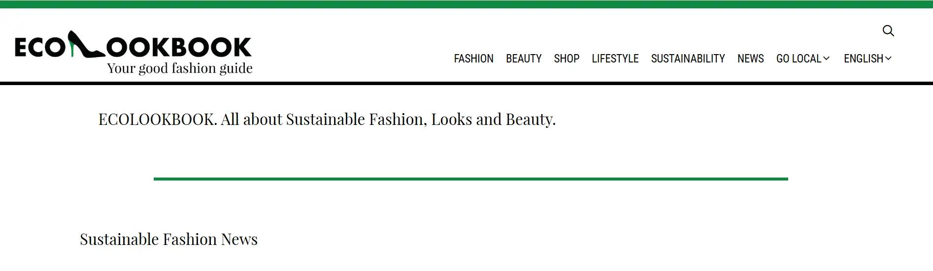 ECO LOOKBOOK