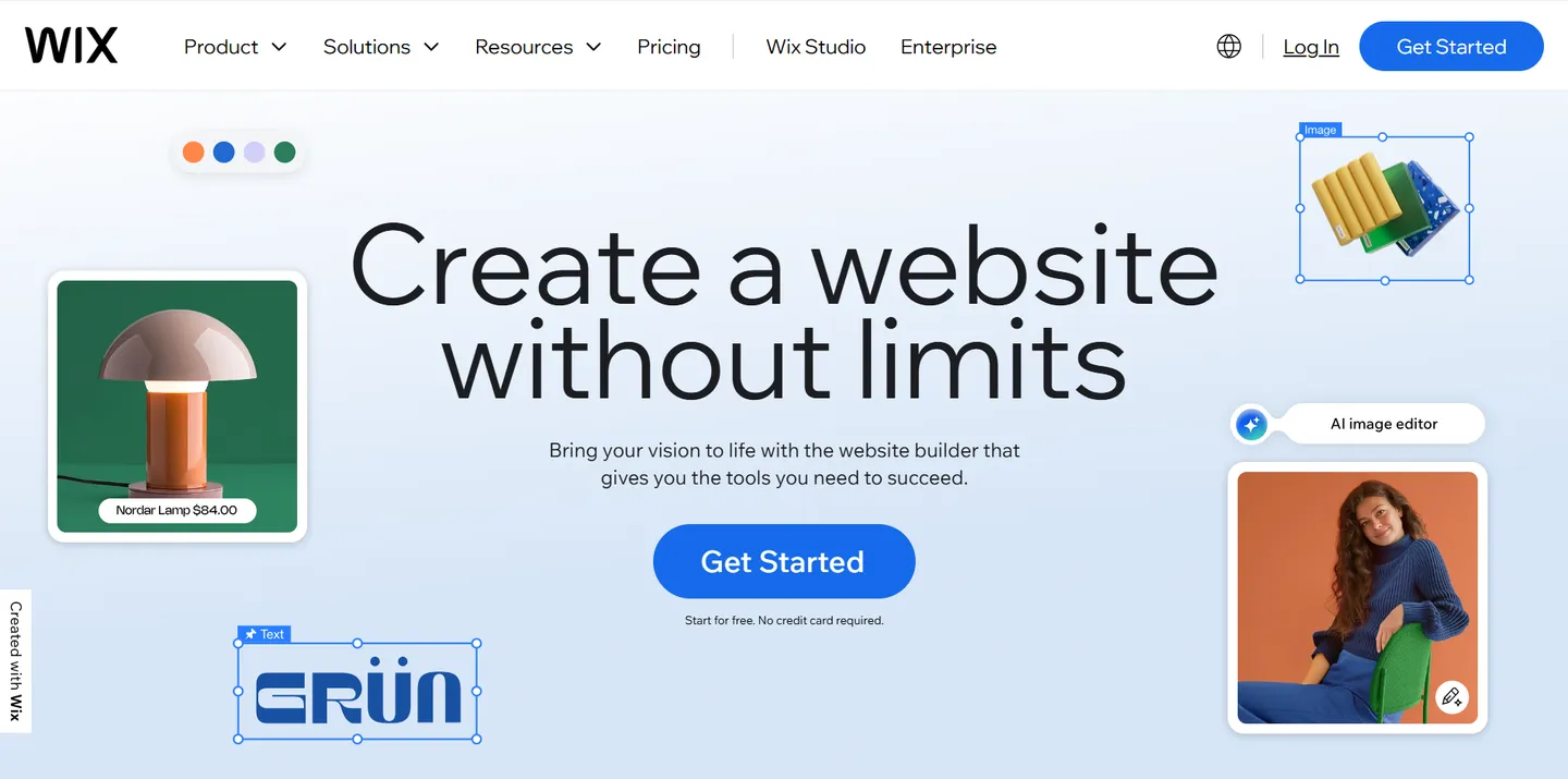 Wix: Simplicity and Flexibility