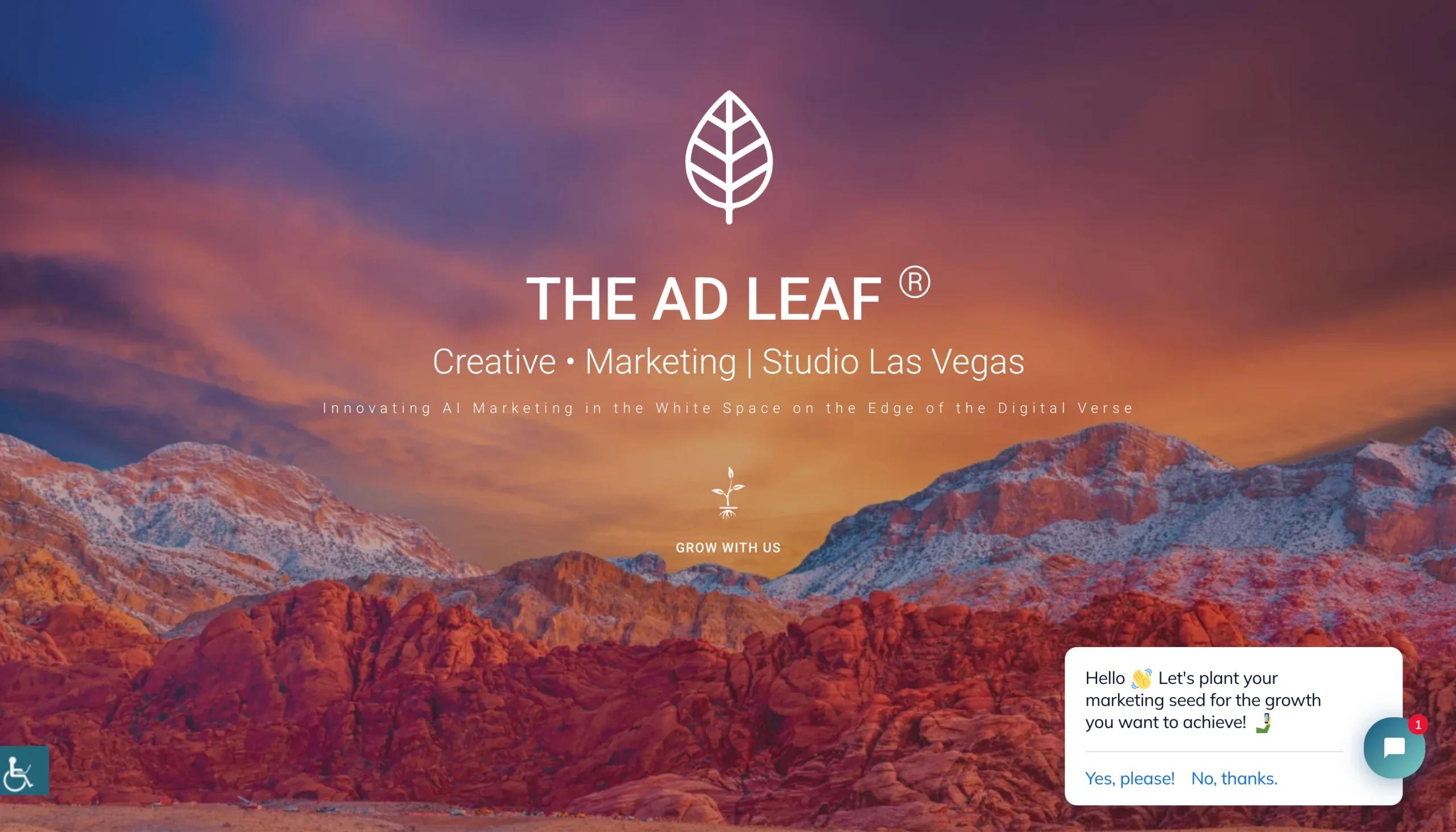 The AD Leaf Marketing Firm Studio Las Vegas