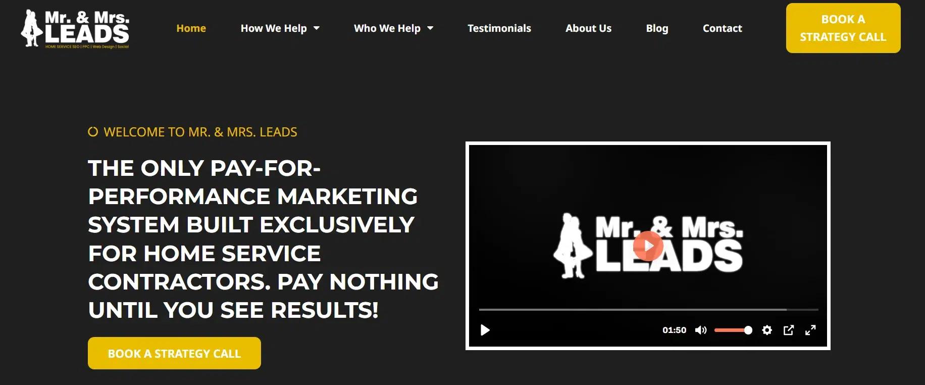 Mr. & Mrs. Leads