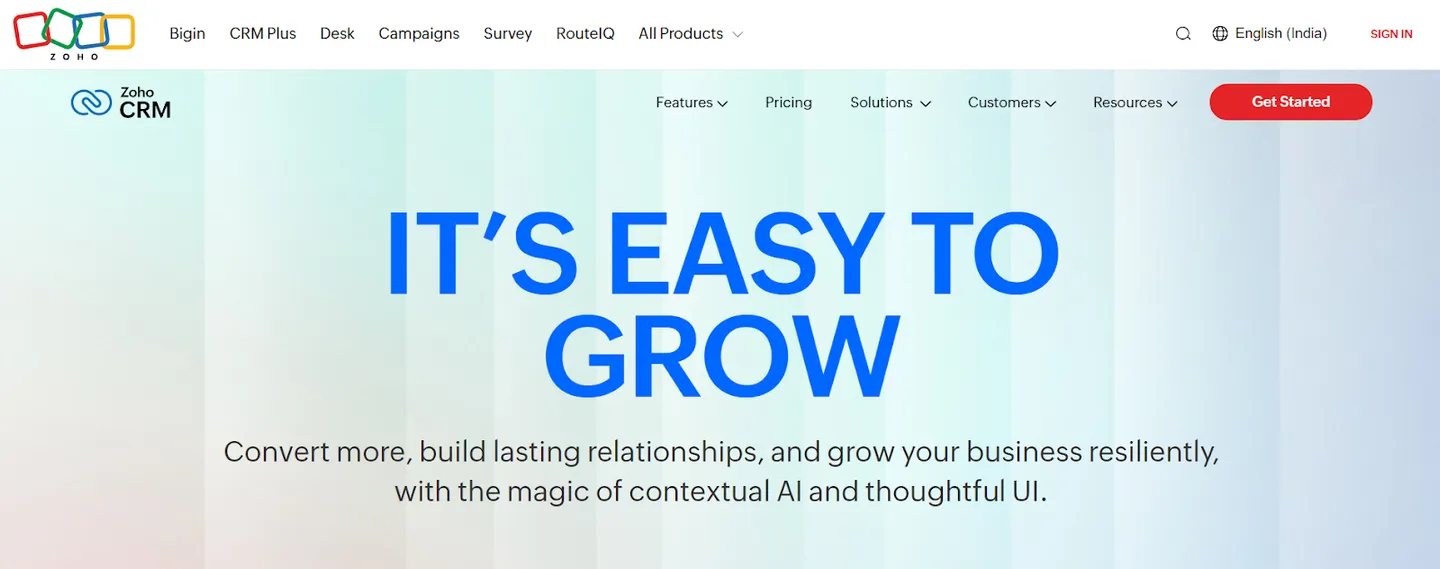 Zoho CRM