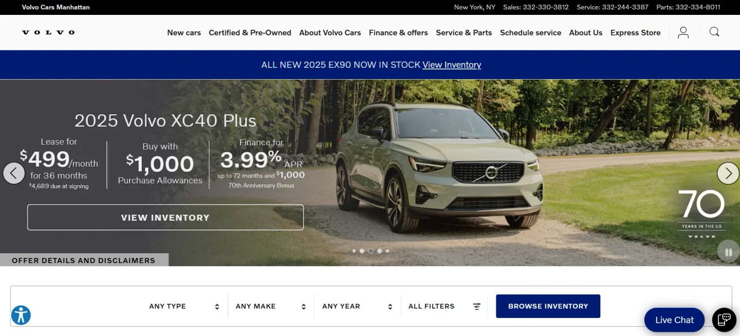 Volvo Cars Manhattan