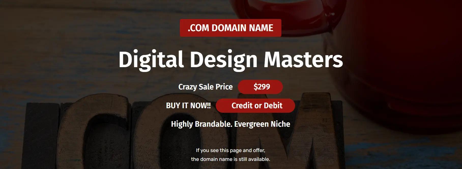 Digital Design Masters