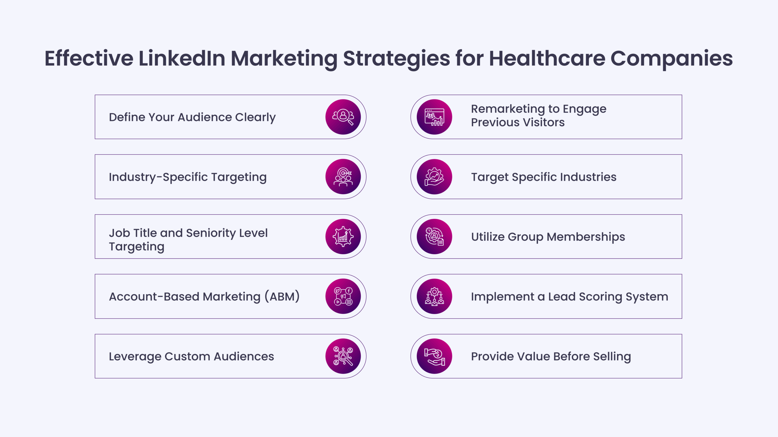 Effective LinkedIn Marketing Strategies for Healthcare Companies