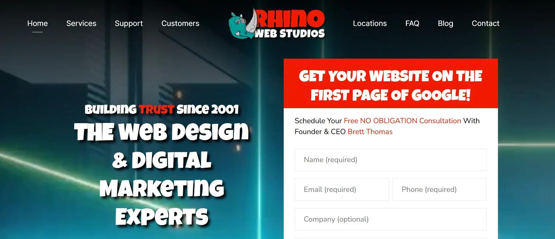 RHINO WEB STUDIOS