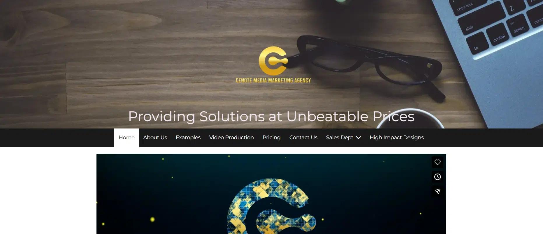 Cenote Media Marketing Agency