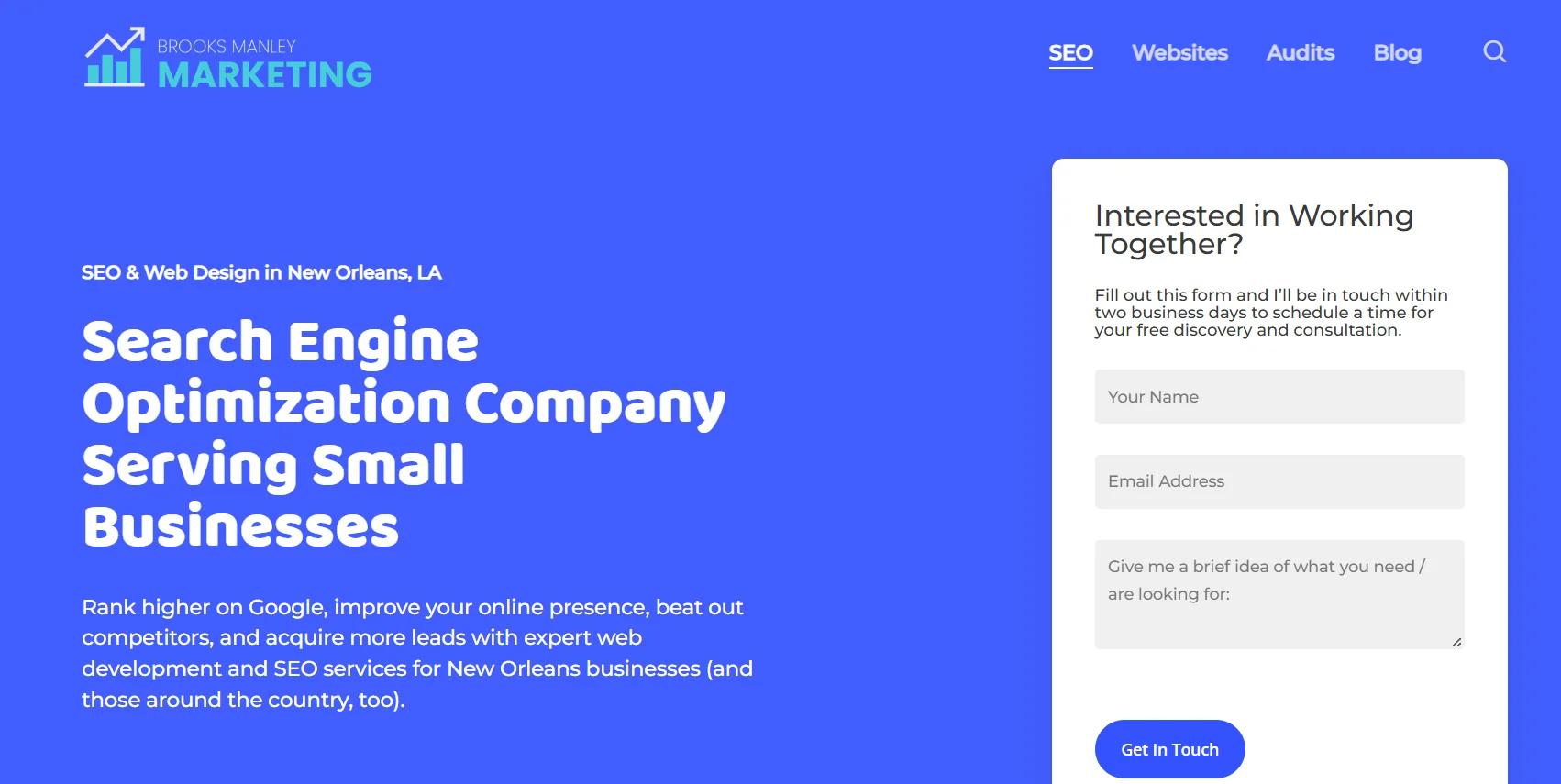 NOLA Web Design SEO