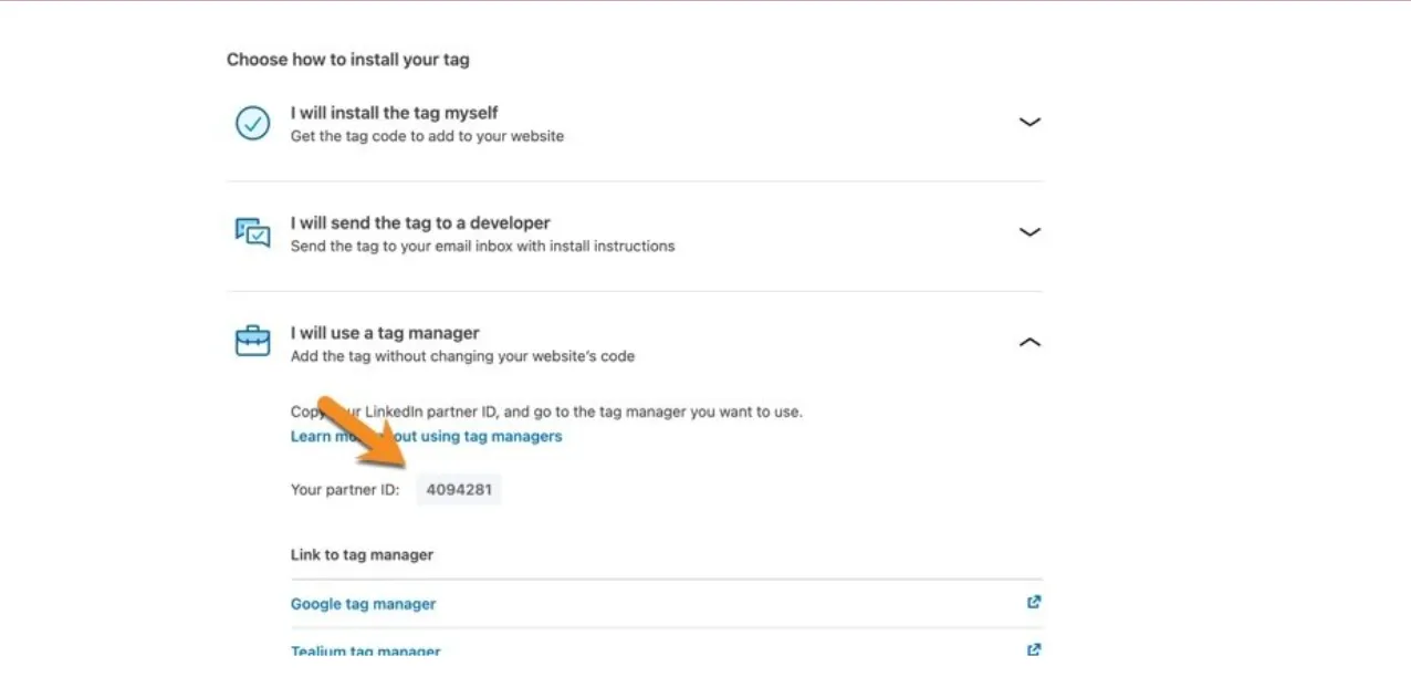 Choose installation method