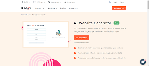 What is AI Website Generator