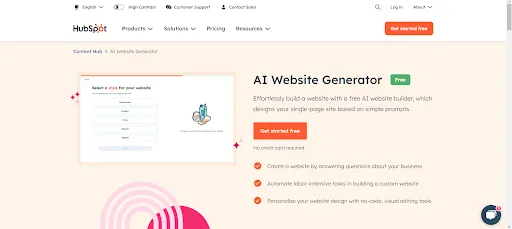 What is AI Website Generator