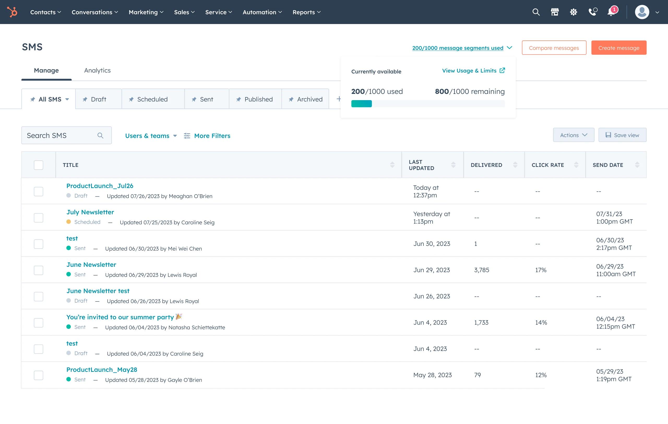 Personalized messaging at scale