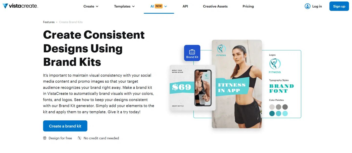 VistaCreate Brand Kit