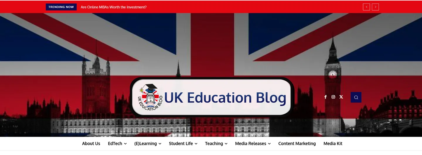 THE UK EDUCATION BLOG