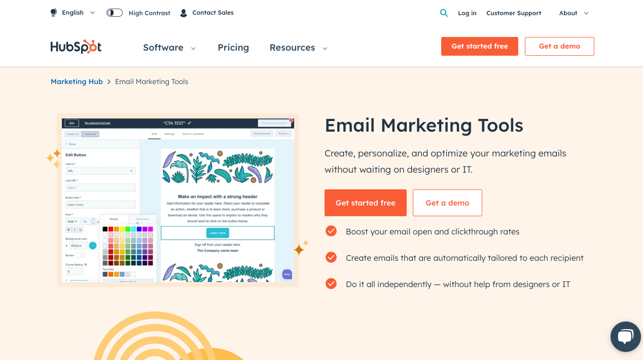 HubSpot Email Marketing