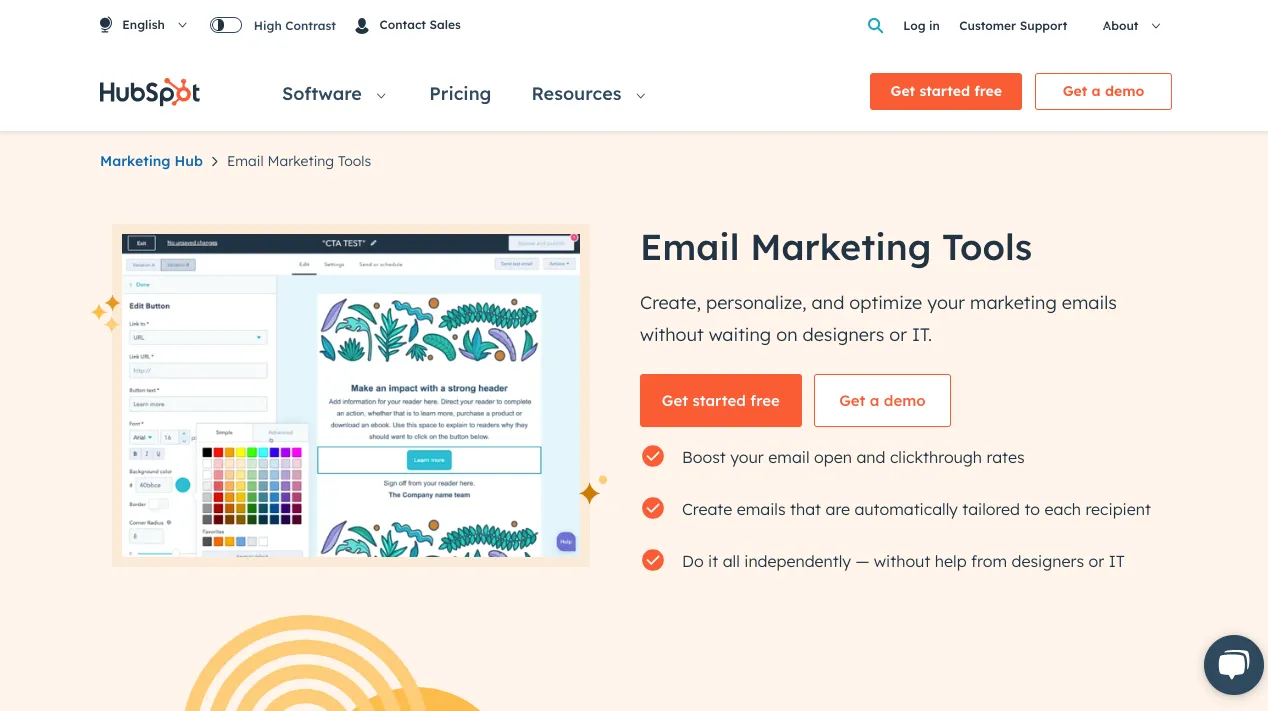 HubSpot Email Marketing