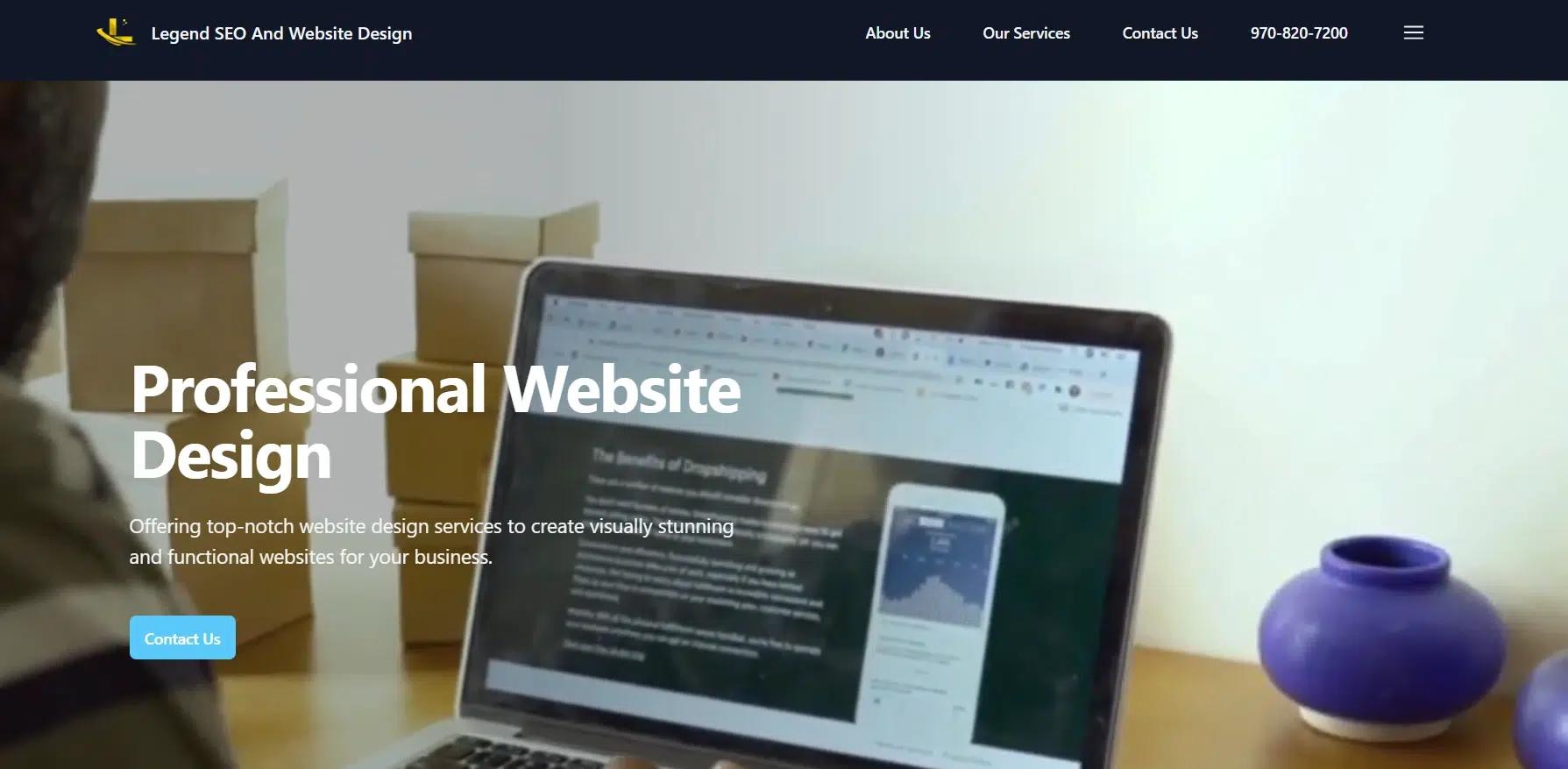 LEGEND SEO AND WEBSITE DESIGN