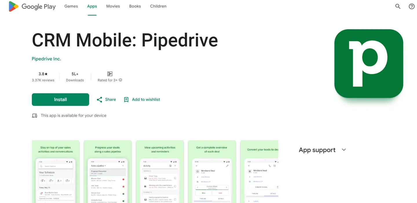 Pipedrive Mobile Version
