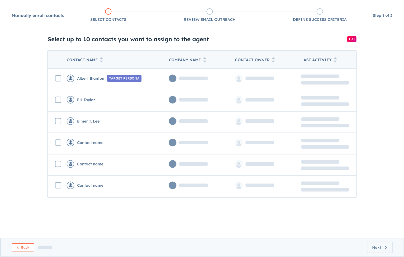 Targeted Prospect Engagement