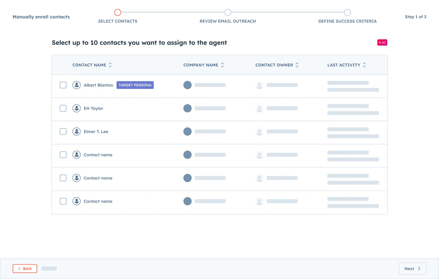 Targeted Prospect Engagement