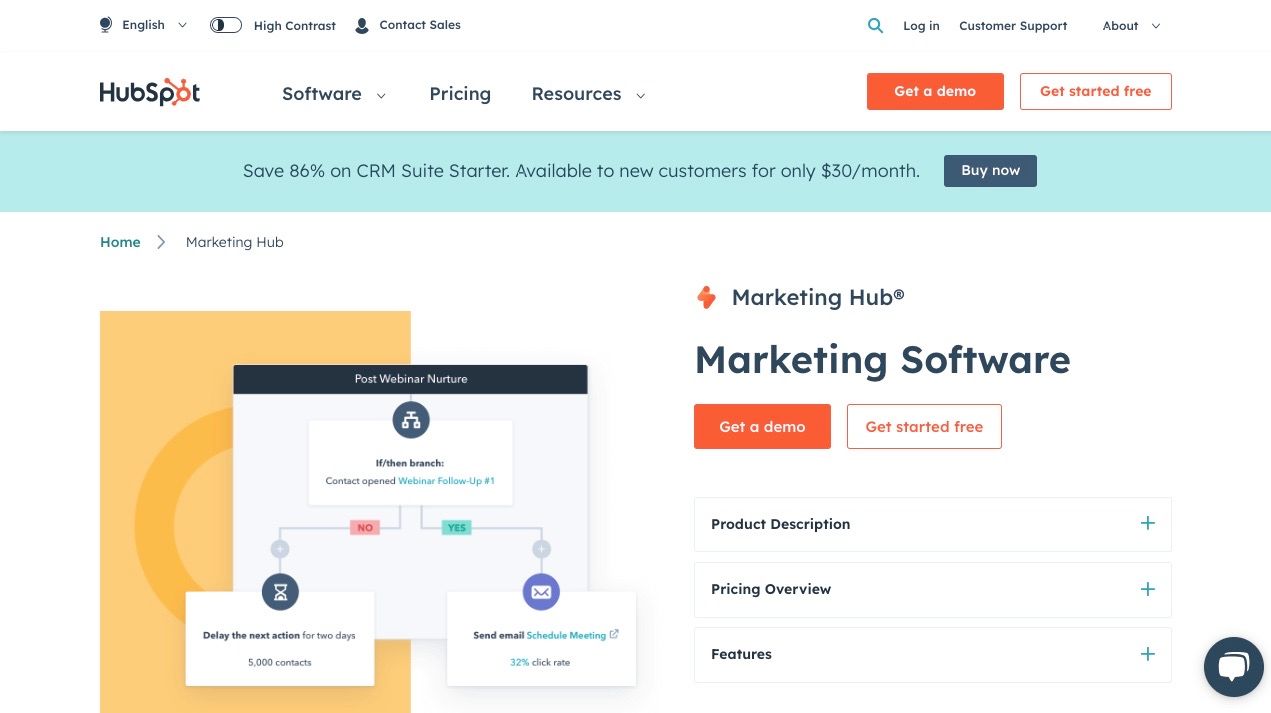 HubSpot Marketing Hub