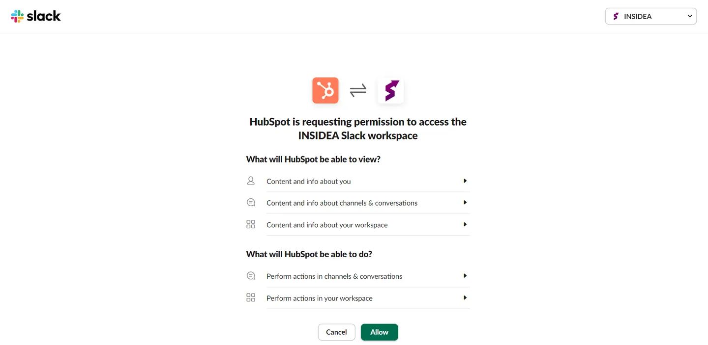  Install the Slack Integration