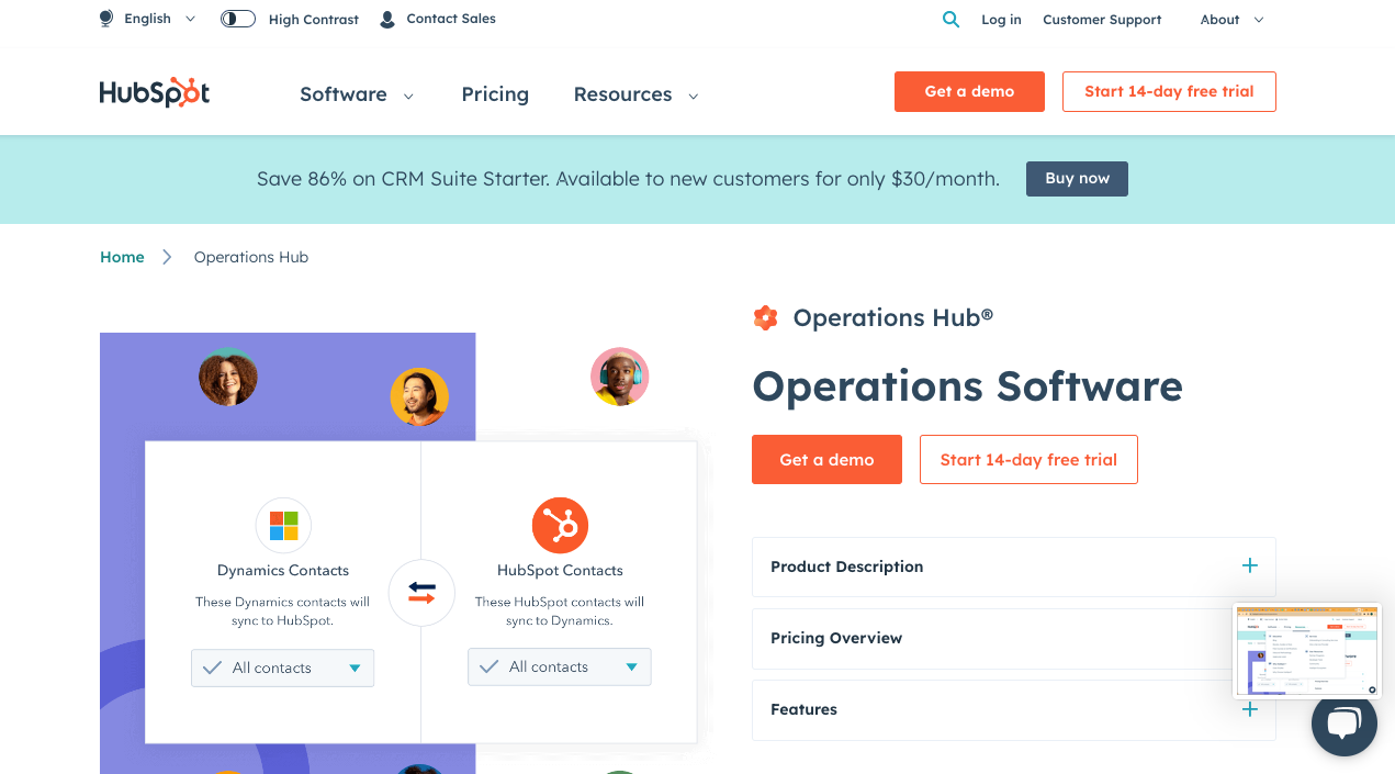 HubSpot Operations Hub