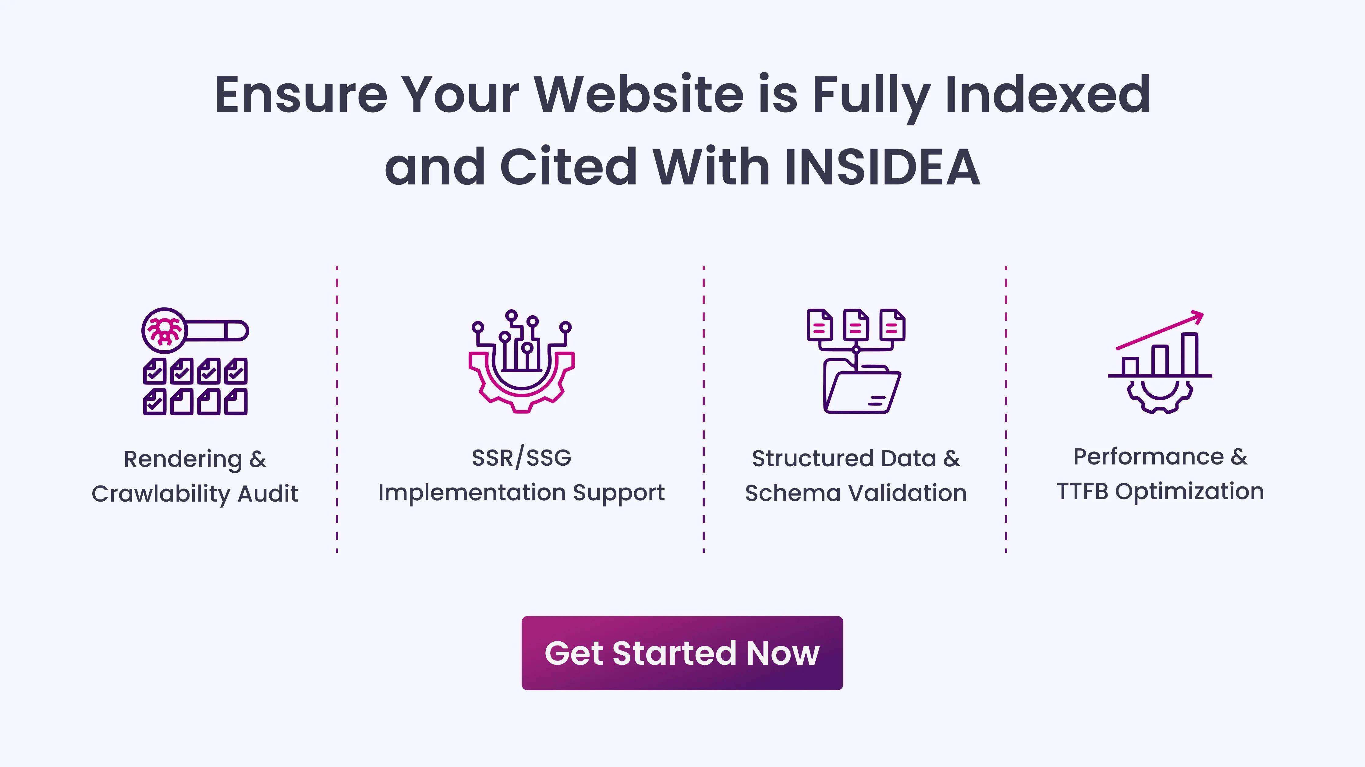 Ensure Your Website is Fully Indexed and Cited With INSIDEA