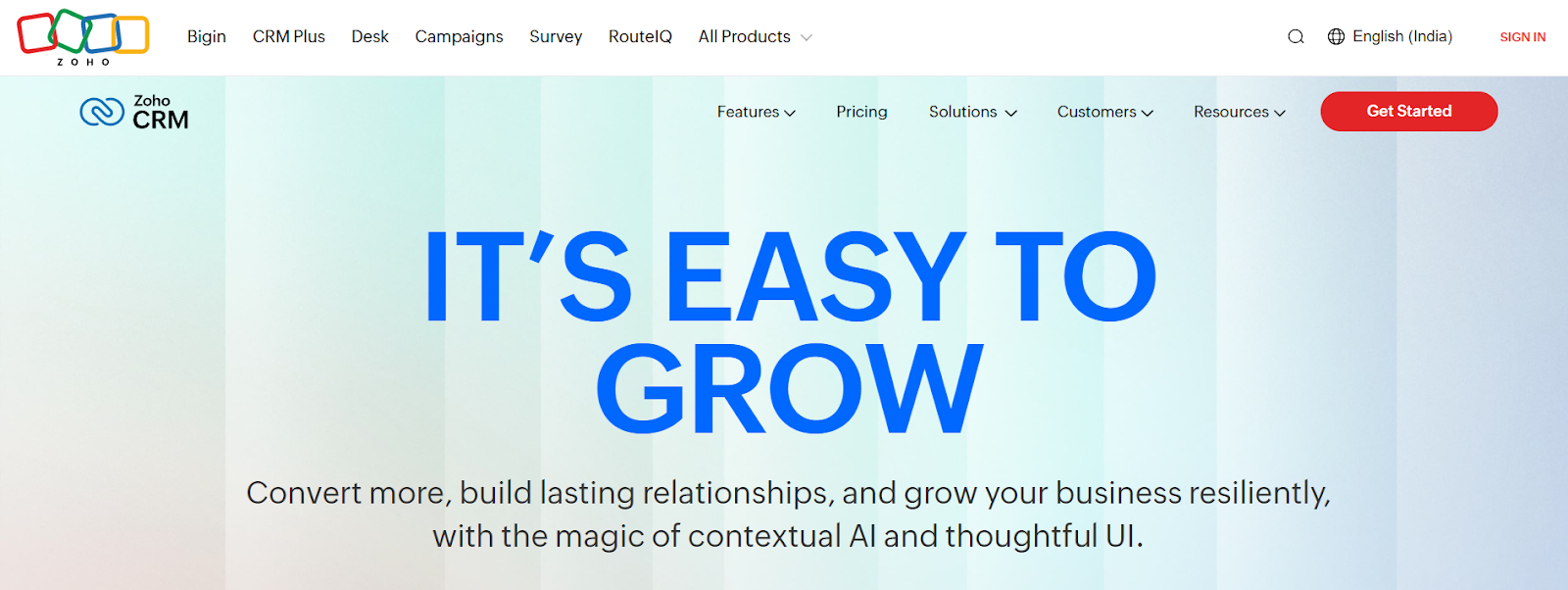 Zoho CRM