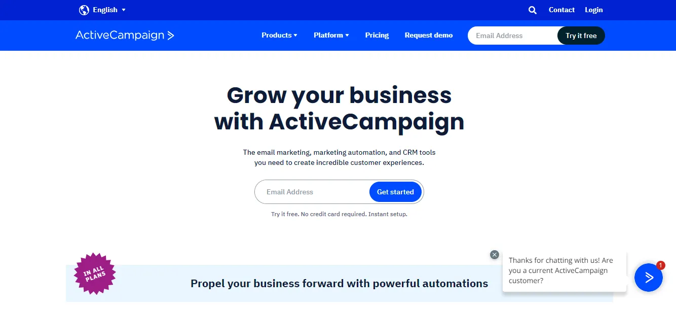 Active Campaign CRM