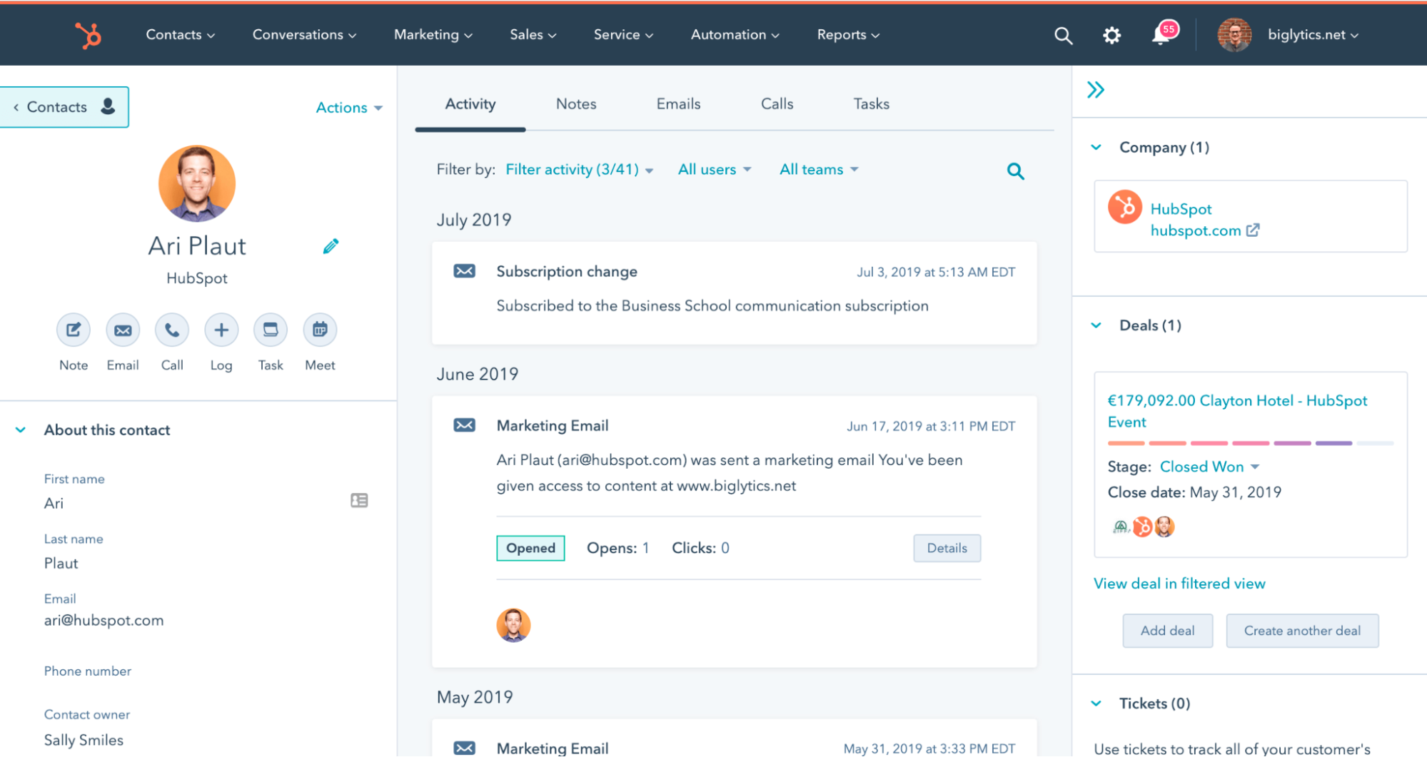 Lead Management in HubSpot