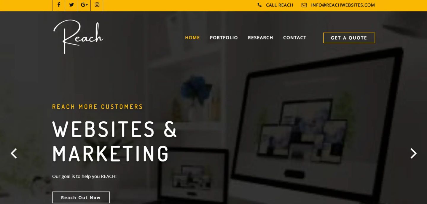 Reach-Website & Marketing Agency